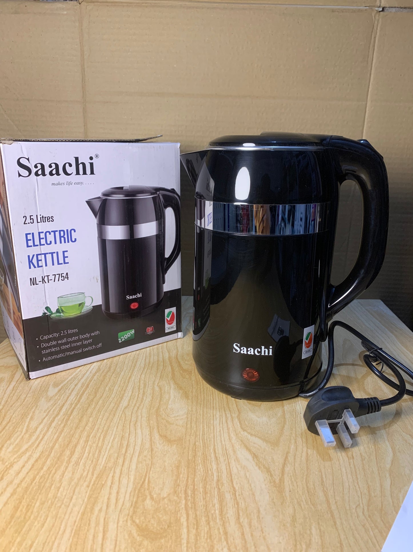 Saachi Electric Kettle 2.5L