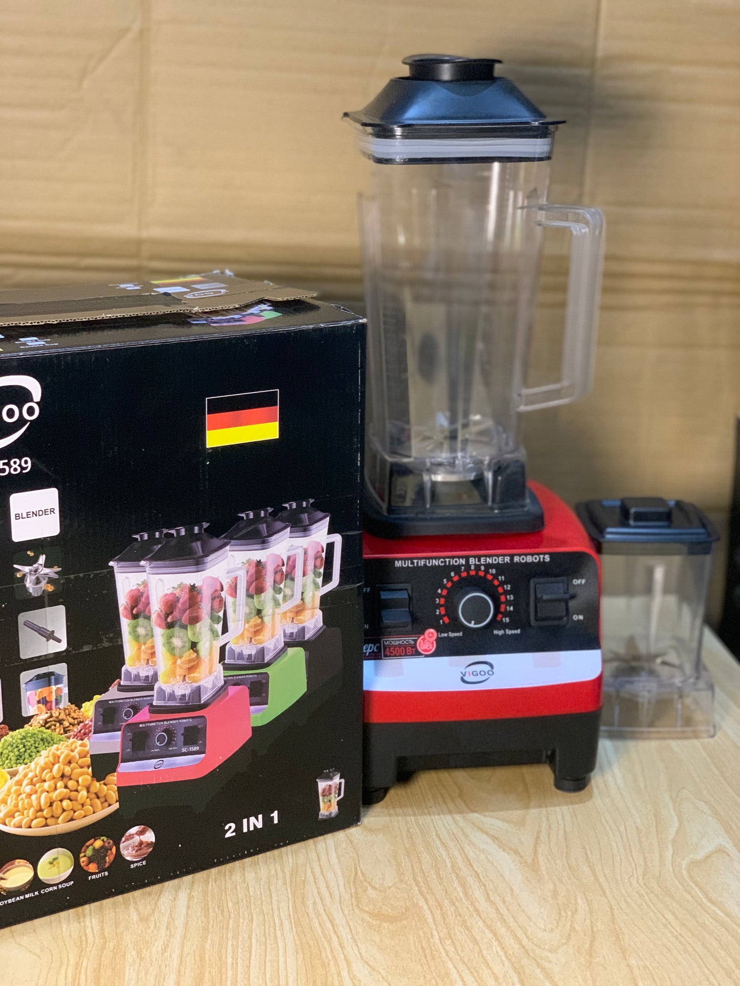 German Juicer & Grinder 2 in 1