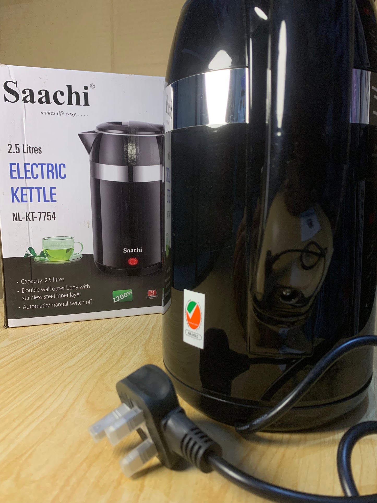 Saachi Electric Kettle 2.5L